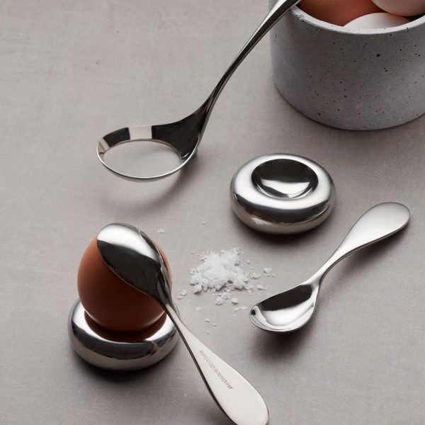 Hardanger egg spoons, egg holders and egg ladle