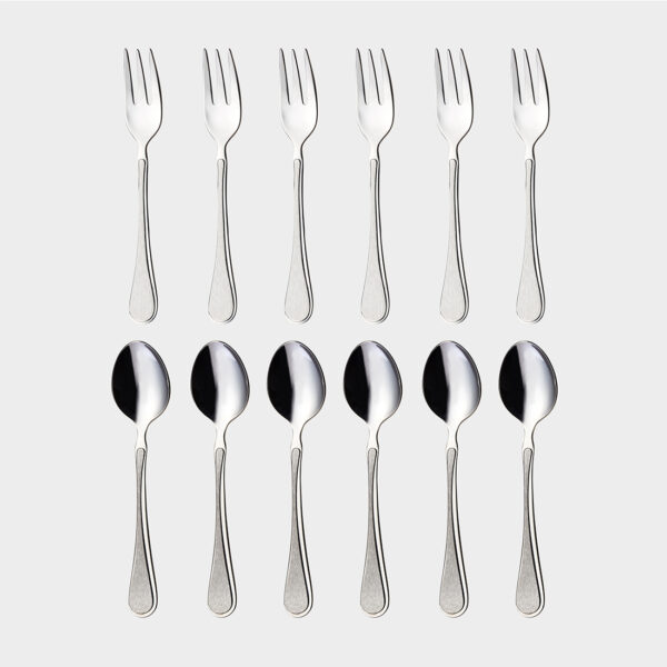 Carina cake forks and dessert spoons product image