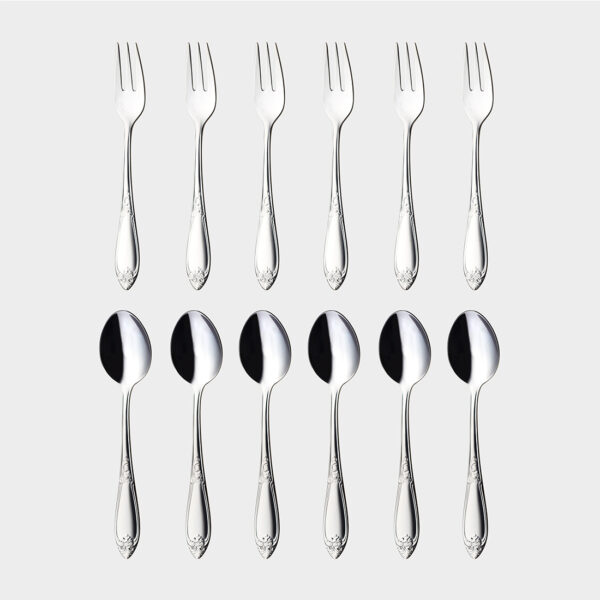 Nina cake forks and dessert spoons product image