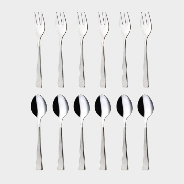 Ramona cake forks and dessert spoons product image