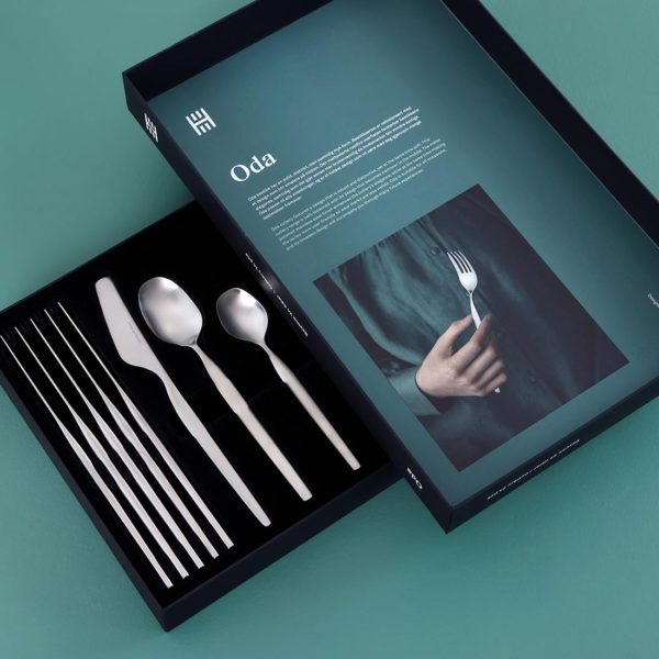 Oda cutlery, knife and spoon