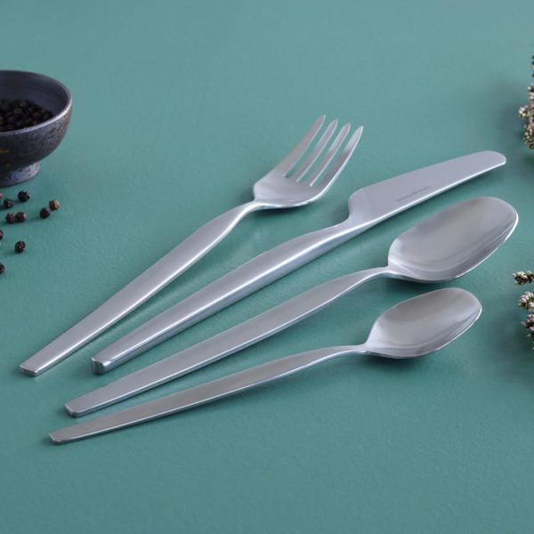 Oda knife, fork, spoon and tea spoon
