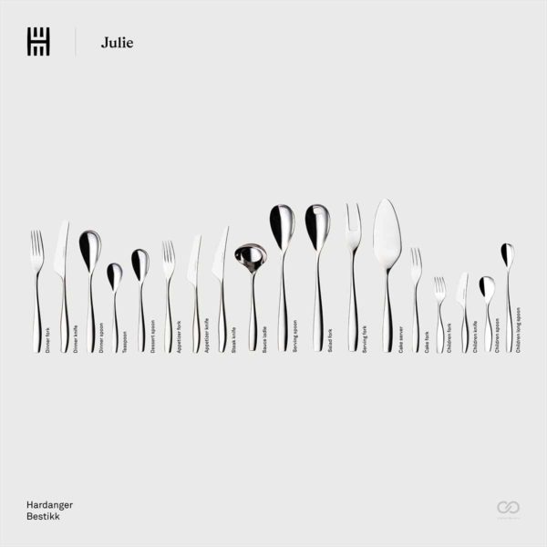 Julie Cutlery set 24 pieces - Image 4