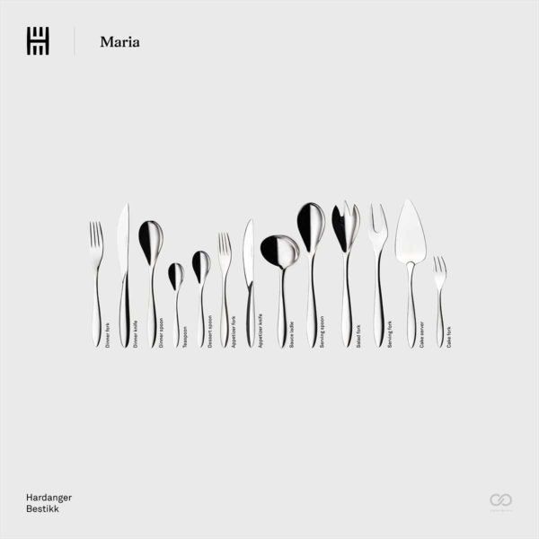 Maria Cutlery set 48 pieces - Image 5